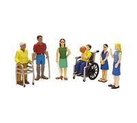 Miniland Miniland27389 Handicapped Figures (6-Piece)