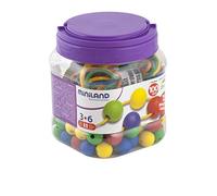 Miniland Educational 31730 20 mm Lacing Balls (Pack of 100)