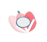 Miniland Espejo sensorial en forma de tulipán para bebé de 0 a 6 meses. Resistente, seguro, blandito e irrompible. Colección Feel to Learn.