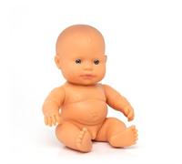 Miniland Miniland31141 21 cm European Boy Doll without Underwear in Bag