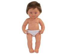 Miniland European Down Syndrome Baby Boy Doll 38 Cm