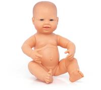 Miniland European Newborn Baby Boy Doll 40 Cm