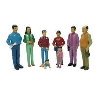 Miniland Figures Latin American Family 8 Units Multicolor