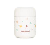 Miniland Food Thermy Mini Valencia 280ml. Baby Food Thermos 280ml, with Double Layer of Steel That maintains The Temperature of The Food for Hours. Valencia Collection