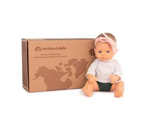 Miniland Gift set baby 32 cm (31032) + outfit Forest