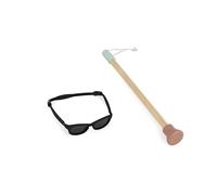 Miniland Glasses and Cane Set for Dolls, Educational Accessories to Teach Functional Diversity, Empathy, Inclusion and Values