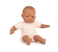 MINILAND Hispanic Soft Body Doll 32 cm, in retail box underwear, Natural (31368)