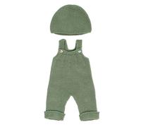Miniland Knitted Outfit Overall & Beanie Hat Clothing Set 38 Cm