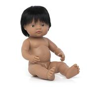 Miniland Latin American 38 Cm Baby Doll Black