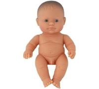 Miniland Miniland31141 Baby Doll European Boy Polybag, Multi-Color