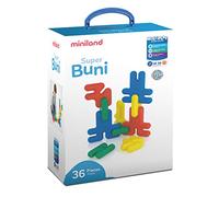Miniland Buni Super Construction Game 36 Units Multicolor