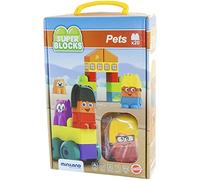 Miniland Miniland32348 Pets Super Blocks Set
