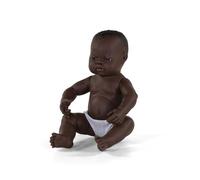 Miniland African Newborn Doll 40 Cm Brown Kids