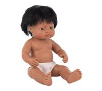 PACIFICA BABY DOLL HISPANIC BOY WITH HEARING AID 38CM Beige 31116