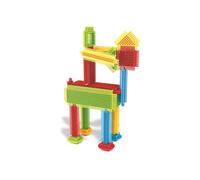 Miniland - Pegy Bricks: Wild Friends - Children's Construction Set with 22 Large Pieces to Create a Rider and their Horse, Stimulates Imagination and Motor Skills, From 2 Years Old