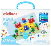 Miniland Set of 240 PGS 10mm. in Primary Colours 31804
