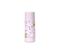 Miniland Thermy 350 ml Insulated Flask for Baby - Stainless Steel, Keeps Drinks Hot & Cold for 24+ Hours, Leakproof Push-Button Pouring System, BPA Free, Dreamland Squirrel