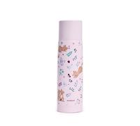 Miniland Thermy 500 ml Insulated Flask for Baby - Stainless Steel, Keeps Drinks Hot & Cold for 24+ Hours, Leakproof Push-Button Pouring System, BPA Free, Dreamland Squirrel
