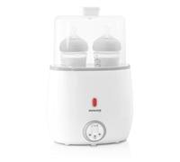 Miniland Two Baby Bottle Warmer and Steriliser White 89197