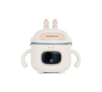 Miniland - Warmy Food On the Go Portable Baby Food Warmer, Rechargeable Battery, Includes Cable, Cutlery and Box