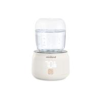Miniland Warmy On the Go Plus - Rechargeable USB Portable Bottle Warmer, Heats Water and Milk up to 70°C, 5 Temperature Settings, Keeps Warm, Ideal for Travel
