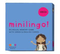 Minilingo Flashcards: Bilingual Memory Game With Greek & English Cards