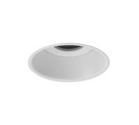 Minima Round Fixed Bathroom Lamp LED Matt White