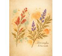 Minimal Floral Watercolor Notebook for Mindfulness, Notes & Daily Writing: Aesthetic Nature-Inspired Lined Journal for Reflection, Creativity & Calm