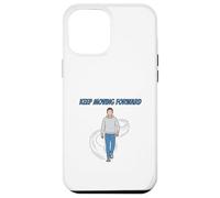 Minimal Forward Motion Mindset Walking Illustration Case for iPhone 12 Pro Max