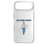 Minimal Forward Motion Mindset Walking Illustration Case for iPhone Air