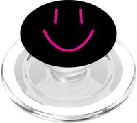 Minimal Happy Pink Design Trendy Retro Positive Mood Girls PopSockets PopGrip for MagSafe