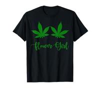 Minimal Leaf Simple Green Nature Aesthetic Funny T-Shirt