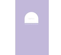 Minimal Lined Notebook - 6 x 9, 120 Pages, Soft Matte Pastel Journal for Reflection & Daily Writing: Calm minimalist notebook ideal for journaling, therapy sessions, mindfulness and personal notes.