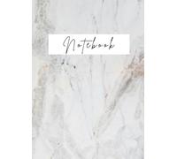 Minimal Marble Notebook A4 Size: Premium White Pages | Elegant Aesthetic Design | Ideal for Office, School & Daily Writing