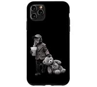 Minimal Monkey Portrait with Vintage Style Case for iPhone 11 Pro Max