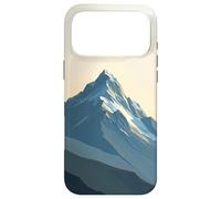 Minimal Mountain Peak Hiking Wanderer Design Case for iPhone 17 Pro Max