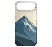 Minimal Mountain Peak Hiking Wanderer Design Case for iPhone Air