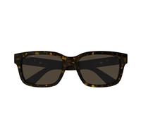 Minimal Rectangle Sunglasses Brown Havana - unisex - Gucci - Sunglasses - Brown - 56 MM - Accessories 56 MM