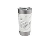 Minimal Topographic Lines Abstract Terrain Contour Design Stainless Steel Insulated Tumbler