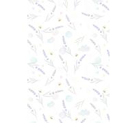 Minimal Watercolor Floral Journal: Lavender Dream: Cute Floral Notebook for Women & Girls, 6x9 Lined Pages with Floral Borders, 110 Pages, Aesthetic Soft Watercolor Cover, Elegant Stationery Gift