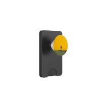 Minimal Yellow Horizon Lone Figure Abstract Landscape Art PopSockets PopWallet for MagSafe
