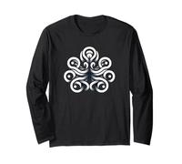Minimal Zen Sacred Geometric Mandala Abstract Long Sleeve T-Shirt