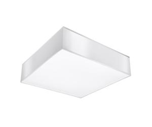 Minimalism Ceiling Light HORUS 45 4-Light PVC White E27 LED SOLLUX LIGHTING