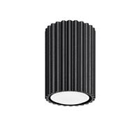Minimalism Ceiling Light KARBON 10 Aluminium Black GU10 LED SOLLUX LIGHTING