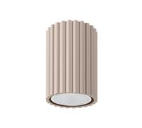 Minimalism Ceiling Light KARBON 10 Aluminium Taupe GU10 LED SOLLUX LIGHTING