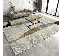 Minimalism Geometric 160 x 230 cm Extra Large Oversized Area Rug Modern Abstract Non Slip Rug short plush Lounge Floor Carpet Mat for living room Q-405