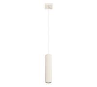 Minimalism Pendant Light KARBON 1 Aluminium Beige GU10 LED SOLLUX LIGHTING