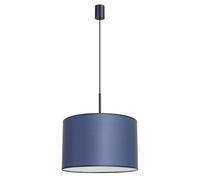 Minimalism Pendant Light NEVIA PVC Navy blue E27 LED SOLLUX LIGHTING