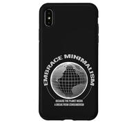 Minimalism Planet needs a Break Anti-consumerism Case for iPhone XS Max