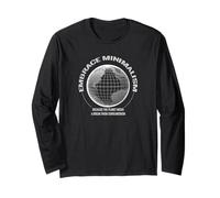 Minimalism Planet Needs a Break Anti-consumerism Long Sleeve T-Shirt